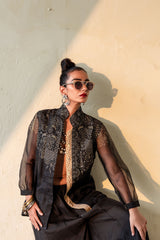 SIYAHI - Organza Jacket Set
