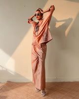 TAABIR - SILK KURTI WITH SILK PANTS
