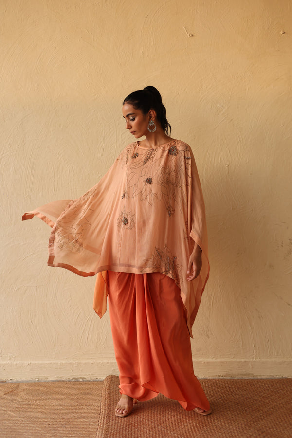 Mala kaftan & dhoti set