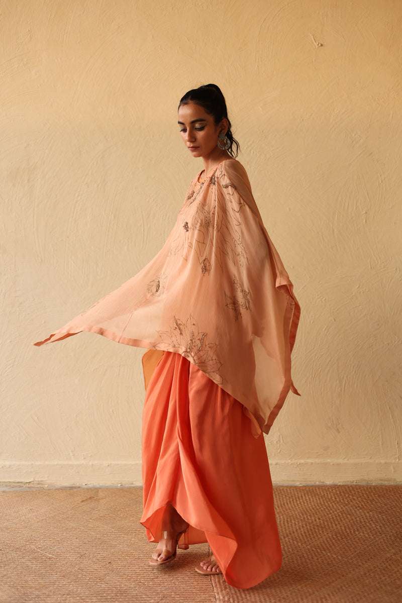 Mala kaftan & dhoti set