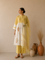 Yellow kurta set