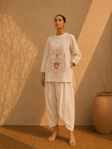TOP & DHOTI SET
