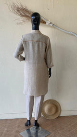 Beige tunic set