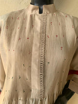 Beige kurta set