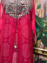 Rasiya printed jacket set