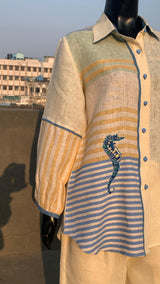 LINEN STRIPES CO-ORD SET