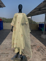 Sage green Kurta set