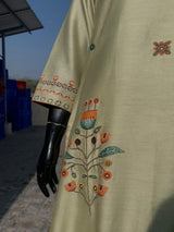 Sage green Kurta set