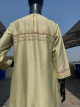 Sage green Kurta set