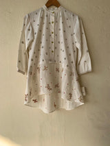 White linen shirt