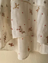 White linen shirt