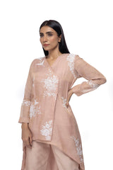 Rooh Sara asymmetrical kurta and straight pants set - Rooh - Neeta Bhargava