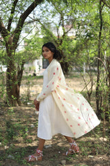 Vinatge Garden hand-painted cape and dress - Vintage Garden - Neeta Bhargava