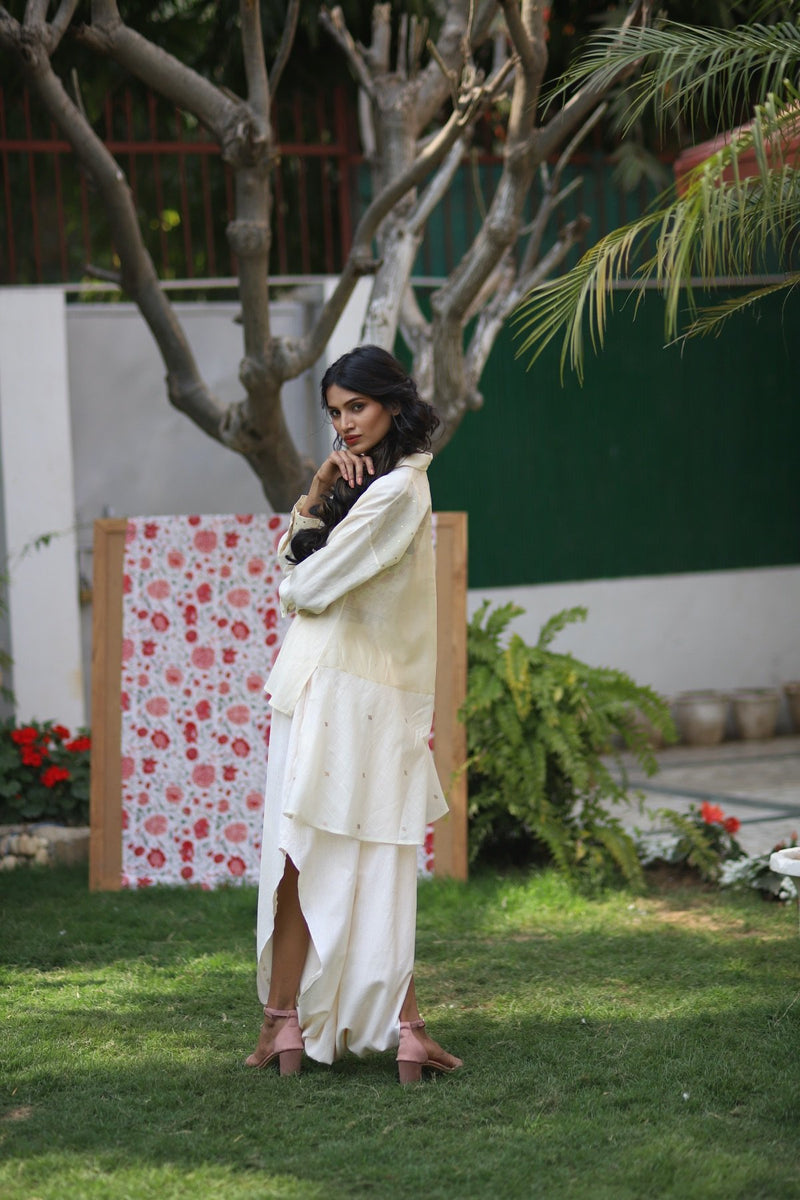Vinatge Garden khadi plain skirt - Vintage Garden - Neeta Bhargava